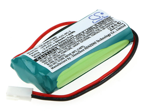 Battery for Bilirubinometer Airshields 103 2.4V Ni-MH 800mAh / 1.92Wh