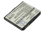 Battery for Audiovox 1450M Super Slice BTR-1450 3.7V Li-ion 800mAh / 2.96Wh