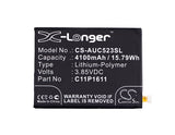 Battery for Asus ZC520TL 0B200-02300000, C11P1611 3.85V Li-Polymer 4100mAh / 15.