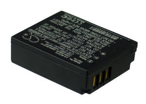 Battery for Panasonic Lumix DMC-TZ1EF-S CGA-S007, CGA-S007A-1B, CGA-S007A-B, CGA