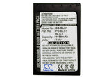 Battery for OLYMPUS Evolt E-400 BLS-1, PS-BLS1 7.4V Li-ion 1150mAh