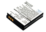 Battery for Samsung HMX-QF20BP AD43-00197A, BP125A, IA-BP125, IA-BP125A, IA-BP12