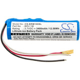 Battery for Braven BRV-1M BRV-1M 3.7V Li-ion 3400mAh / 12.58Wh