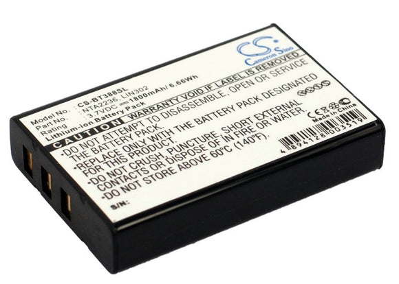 Battery for Globalstar BT-318X NTA2236 3.7V Li-ion 1800mAh / 6.66Wh