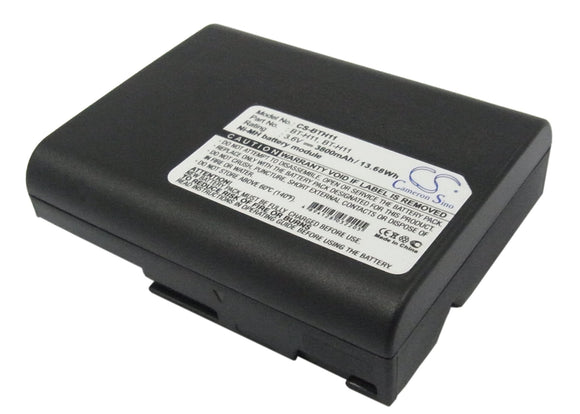 Battery for Sharp VL-SW980 BT-H11, BT-H11U 3.6V Ni-MH 3800mAh / 13.68Wh