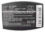 Battery for 3M T-1 drive-thru headsets BAT1060, CP-SN3M, XT-1 3.7V Li-ion 950mAh