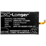 Battery for CATERPILLAR S30 APP-12F-B55951-CXX-111 3.8V Li-Polymer 2900mAh / 11.