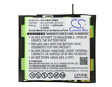 Battery for Compex Energy Mi-ready 4H-AA1500, 941210 4.8V Ni-MH 2000mAh / 9.60Wh