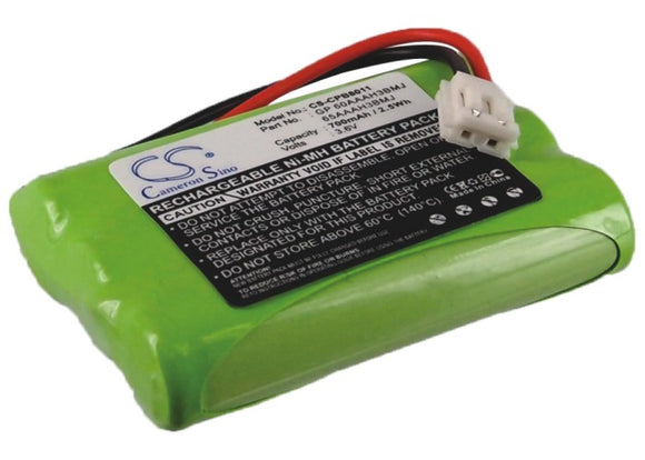 Battery for Nomad E5924 3.6V Ni-MH 700mAh / 2.52Wh