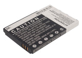 Battery for Casio GzOne Ravine 2 BTR781, BTR781B 3.7V Li-ion 1250mAh / 4.63Wh