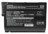 Battery for Nikon D7100 EN-EL15, EN-EL15A 7V Li-ion 2000mAh / 14.00Wh