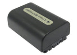 Battery for Sony DCR-DVD610 NP-FH30, NP-FH40, NP-FH50, NP-FH60 7.4V Li-ion 650mA