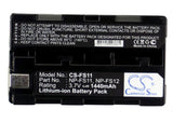 Battery for Sony Cyber-shot DSC-F505V NP-F10, NP-FS10, NP-FS11, NP-FS12 3.7V Li-