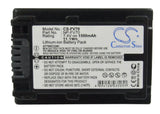 Battery for Sony HDR-CX370 NP-FV70 7.4V Li-ion 1500mAh / 11.1Wh