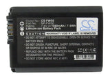 Battery for Sony NEX-6 NP-FW50 7.4V Li-ion 1080mAh / 7.99Wh