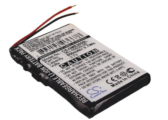 Battery for Garmin Edge 305 361-00025-00 3.7V Li-ion 850mAh / 3.1Wh