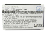 Battery for Socketmobile Communications Bluetooth GPS R 3.7V Li-ion 900mAh / 3.3