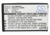 Battery for Garmin Montana 650T 010-11599-00, 010-11654-03, 361-00053-00, 361-00