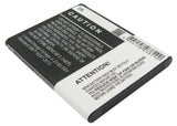 Battery for HUAWEI IDEOS HB4J1, HB4J1H 3.7V Li-ion 1100mAh / 4.07Wh