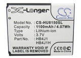 Battery for HUAWEI U8120 HB4J1, HB4J1H 3.7V Li-ion 1100mAh / 4.07Wh