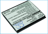 Battery for HUAWEI U8850 HB5K1H 3.7V Li-ion 1200mAh / 4.44Wh