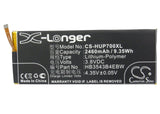 Battery for HUAWEI P7 HB3543B4EBW 3.8V Li-Polymer 2460mAh / 9.35Wh