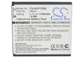 Battery for HUAWEI V736 HB4A1 3.7V Li-ion 1100mAh