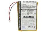 Battery for Garmin iQue 3600a 1A2W423C2, A2X128A2 3.7V Li-Polymer 2000mAh