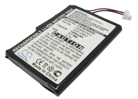 Battery for BTI GPS-GAR3200 PW029123 3.7V Li-ion 1000mAh