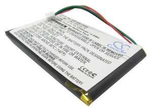 Battery for Garmin Nuvi 1370 361-00019-12, 361-00019-16 3.7V Li-Polymer 1250mAh 