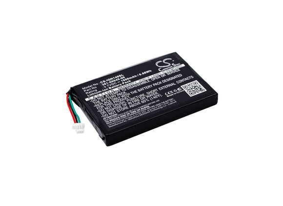 Battery for Garmin Nuvi 1490TV 361-00045-00, 361-00045-20 3.7V Li-ion 1800mAh / 