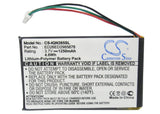 Battery for Garmin Nuvi 285W ED26ED2985878 3.7V Li-Polymer 1250mAh