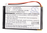 Battery for Navgear Streetmate GP-43 3.7V Li-Polymer 1250mAh