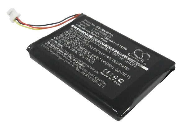 Battery for Garmin Nuvi 68LMT 361-00056-05, 361-00056-11 3.7V Li-ion 750mAh / 2.