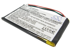 Battery for Garmin Nuvi 765T 361-00019-11, 361-00019-40 3.7V Li-Polymer 1250mAh 