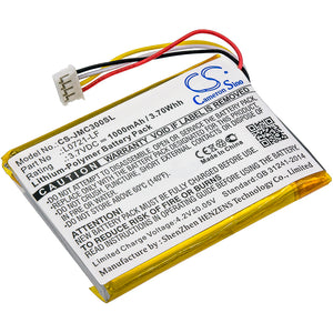 Battery for JBL Clip 3 L0721-LF 3.7V Li-Polymer 1000mAh / 3.70Wh