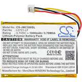 Battery for JBL Clip 3 L0721-LF 3.7V Li-Polymer 1000mAh / 3.70Wh