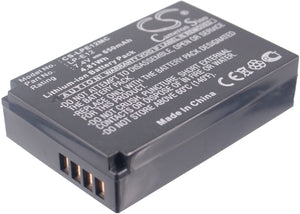 Battery for Canon EOS-M50 LP-E12 7.4V Li-ion 650mAh / 4.81Wh