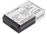 Battery for Canon EOS-M50 LP-E12 7.4V Li-ion 820mAh / 6.07Wh