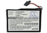 Battery for Mitac Mio P560t 02739004E, E3MT07135211 3.7V Li-ion 1350mAh / 5.00Wh