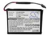 Battery for Mitac Mio Moov 330 0781417XC 3.7V Li-ion 750mAh