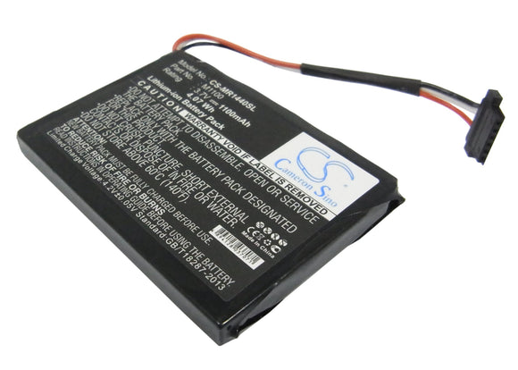 Battery for Magellan RoadMate 1440 M1100 3.7V Li-ion 1100mAh / 4.07Wh