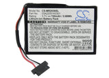 Battery for Magellan RoadMate 2036 03A22051K0301 3.7V Li-ion 720mAh