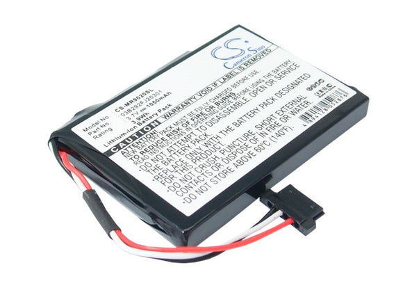 Battery for Magellan RoadMate 9020TLM 03B292FJ20301 3.7V Li-ion 1050mAh