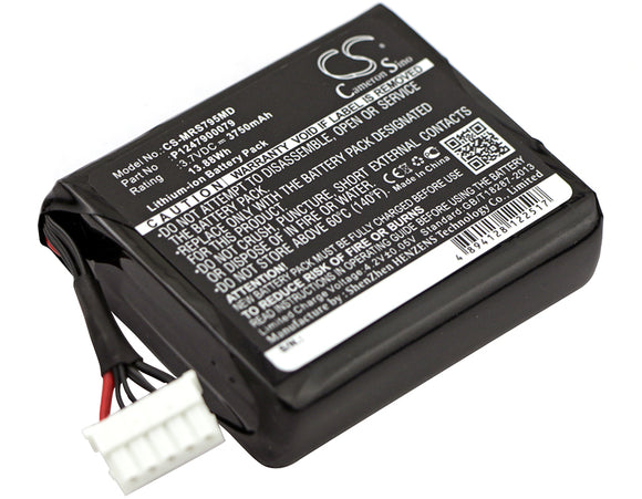 Battery for Masimo Pulsoximeter type 23794 23794, 25950, B11939, P1247900079 3.7