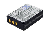 Battery for SPEED HD-230Z CB-170 3.7V Li-ion 1700mAh