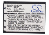 Battery for Praktica Luxmedia 14-04 3.7V Li-ion 660mAh / 2.44Wh