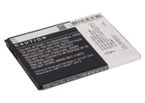 Battery for Alcatel A460G CAB1400002C1, CAB31C00002C1, TLi014A1 3.7V Li-ion 1300