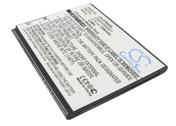 Battery for Alcatel OT-4020X BY71, CAB31P0000C1, CAB31P0001C1, TB-4T0058200 3.7V