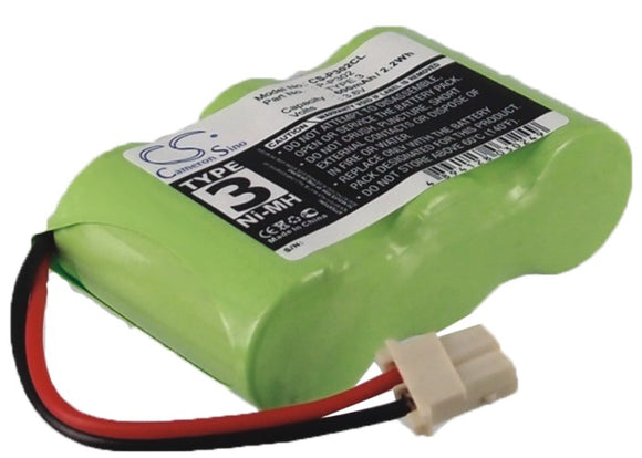 Battery for Sanyo 23616 3N270AA, GES-PCH01 3.6V Ni-MH 600mAh / 2.16Wh